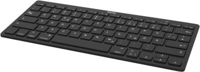 125134 Bluetooth-Tastatur KEY4ALL X510 Schwarz Tastaturen/Nummernblöcke/Grafiktablets 125134
